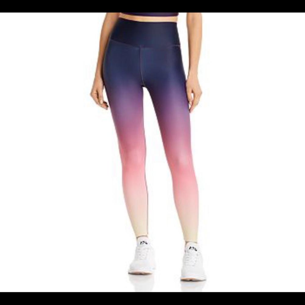 Bloomingdale’s Aqua Ombre Leggings - M